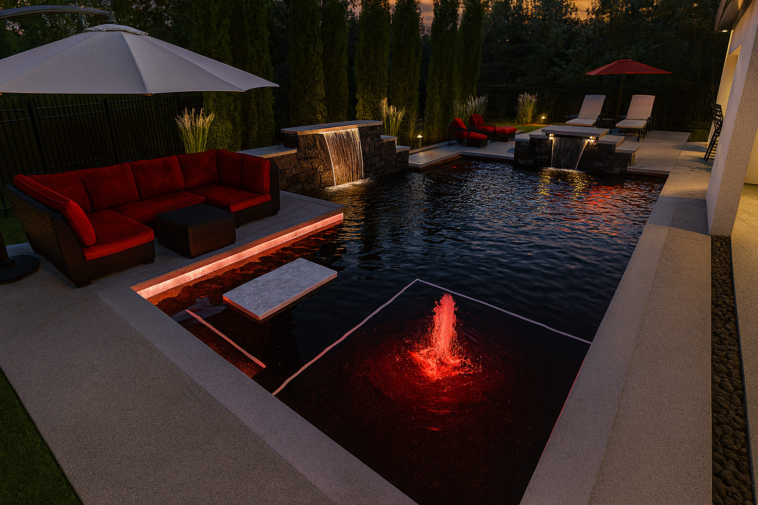 Modern Luxury Pool Design